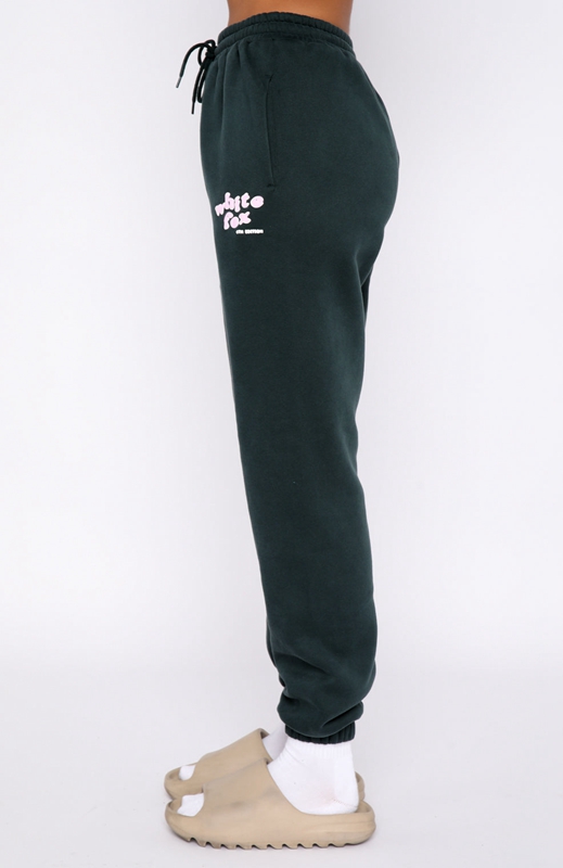 White Fox 4th Edition Joggingbroek Dames Groen | XQVE-79264