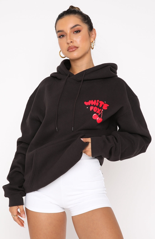 White Fox Don't Waste Time Hoodie Dames Grijs | ONDY-86075