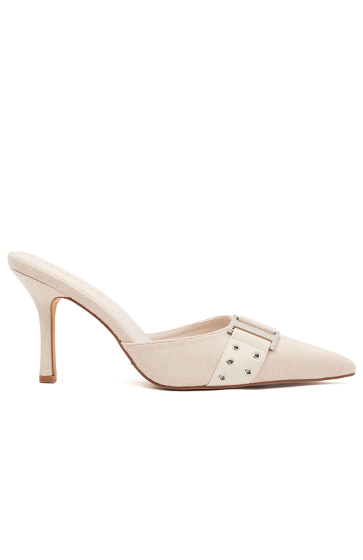 White Fox Fitzroy Hakken Dames Beige | WQZR-54917