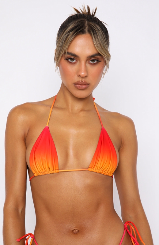 White Fox Golden Hour Bikinitopjes Dames Oranje | ZBJP-85049