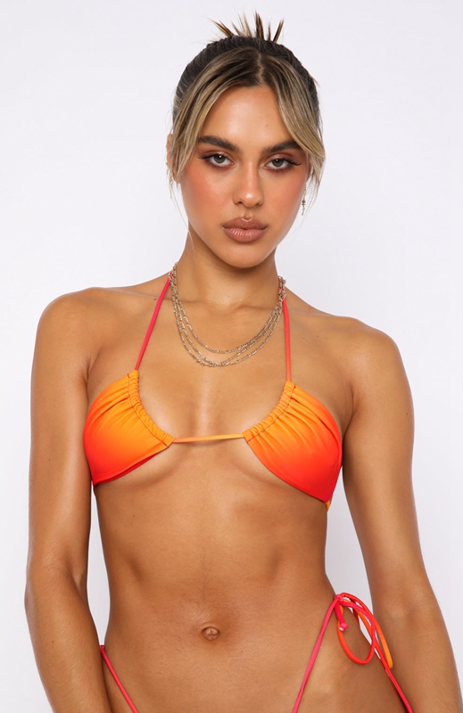 White Fox Golden Hour Bikinitopjes Dames Oranje | ZBJP-85049