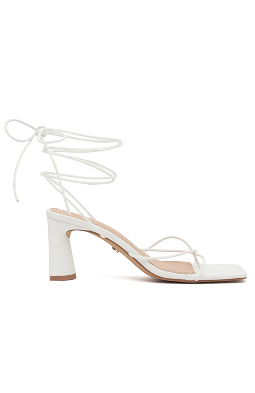 White Fox Iva Strappy Hakken Dames Wit | WQVA-21085