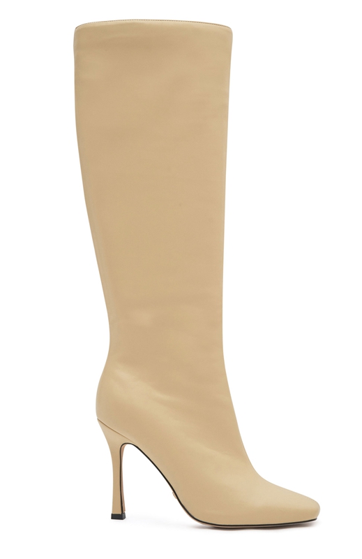 White Fox Jax Knee Hoge Laarzen Dames Beige | EBCP-81495