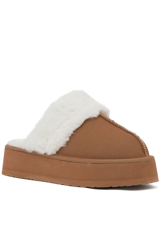 White Fox Keep My Head High Badslippers Dames Bruin | JRXK-27493