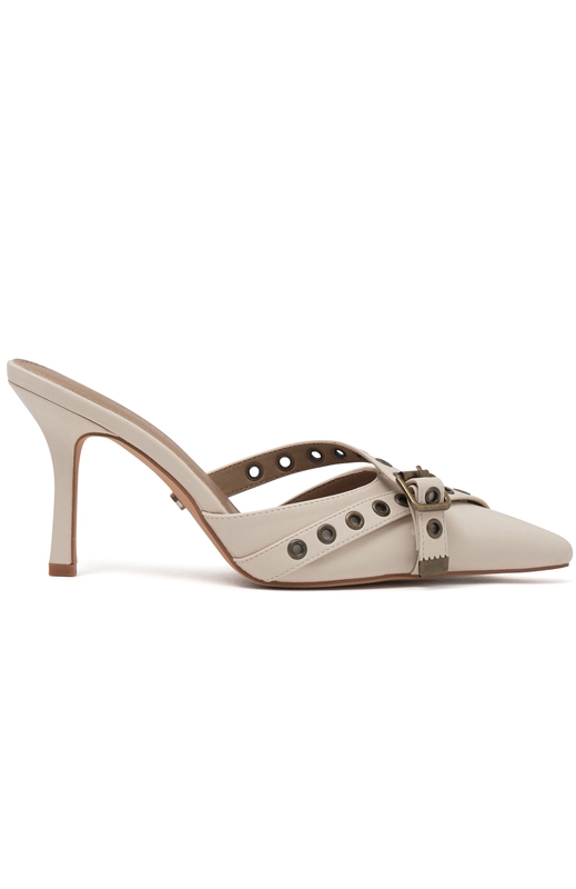 White Fox Maxine Hakken Dames Beige | HSTI-17429