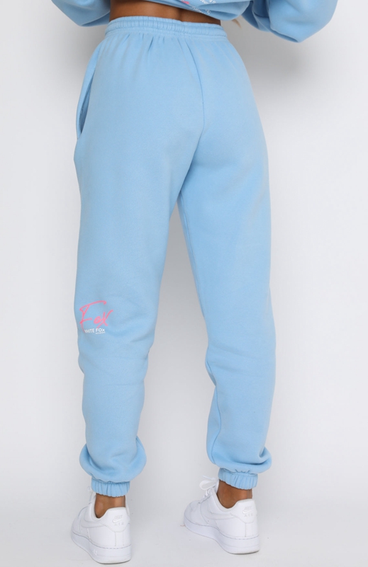 White Fox New Story Joggingbroek Dames Blauw | GJXO-35810