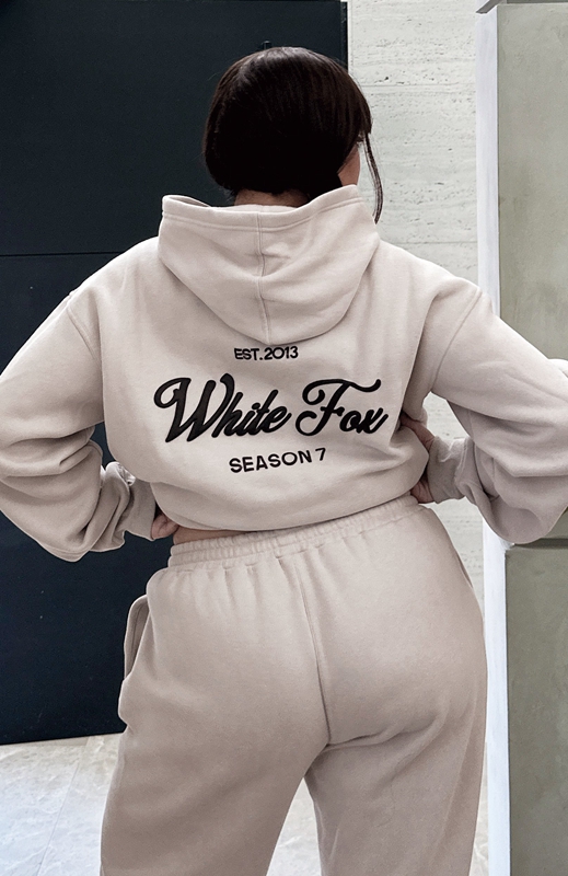 White Fox Season 7 Oversized Hoodie Dames Grijs | QKMX-02593