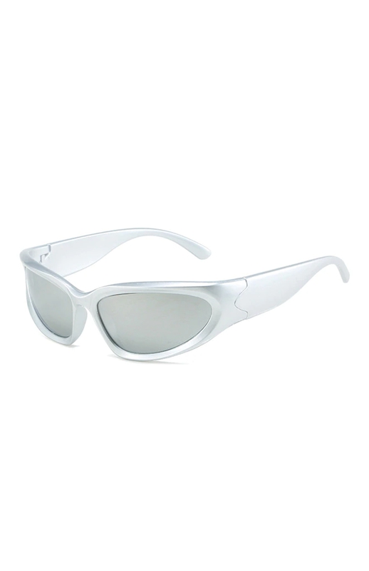 White Fox Viper Zonnebril Dames Zilver | YPNL-35649